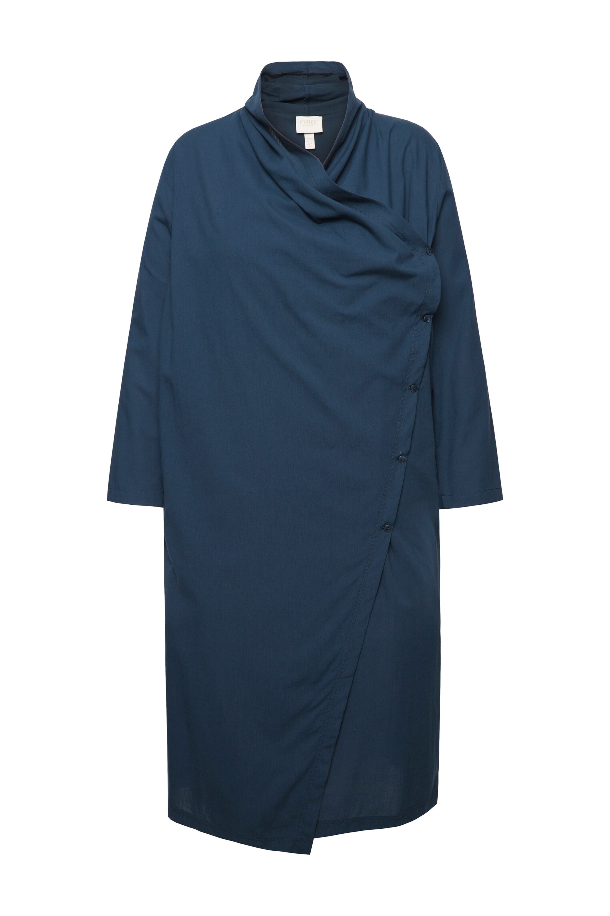 Ulla Popken Bluse in Blau: Vorderseite