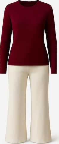 WOMAN VISION Gebreid vest in Rood: voorkant