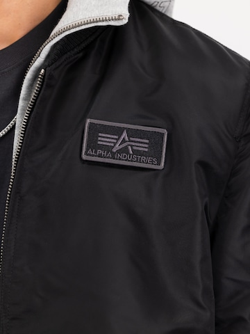 ALPHA INDUSTRIES Átmeneti dzseki 'MA-1 D-Tec' - fekete