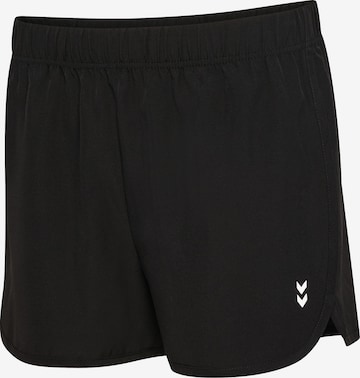 Hummel Regular Sportbroek in Zwart: voorkant
