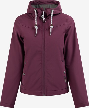 Schmuddelwedda Weatherproof jacket in Purple: front