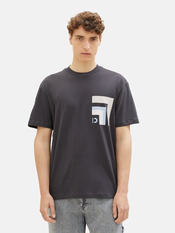 TOM TAILOR DENIM Bluser & t-shirts i grå: forside