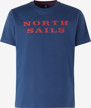 T-Shirt North Sails en bleu : devant