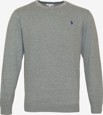 Pullover di U.S. POLO ASSN. in grigio: frontale