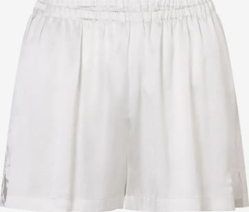 FÉRAUD PARIS Pyjamabroek ' Silk Fashion ' in Wit: voorkant