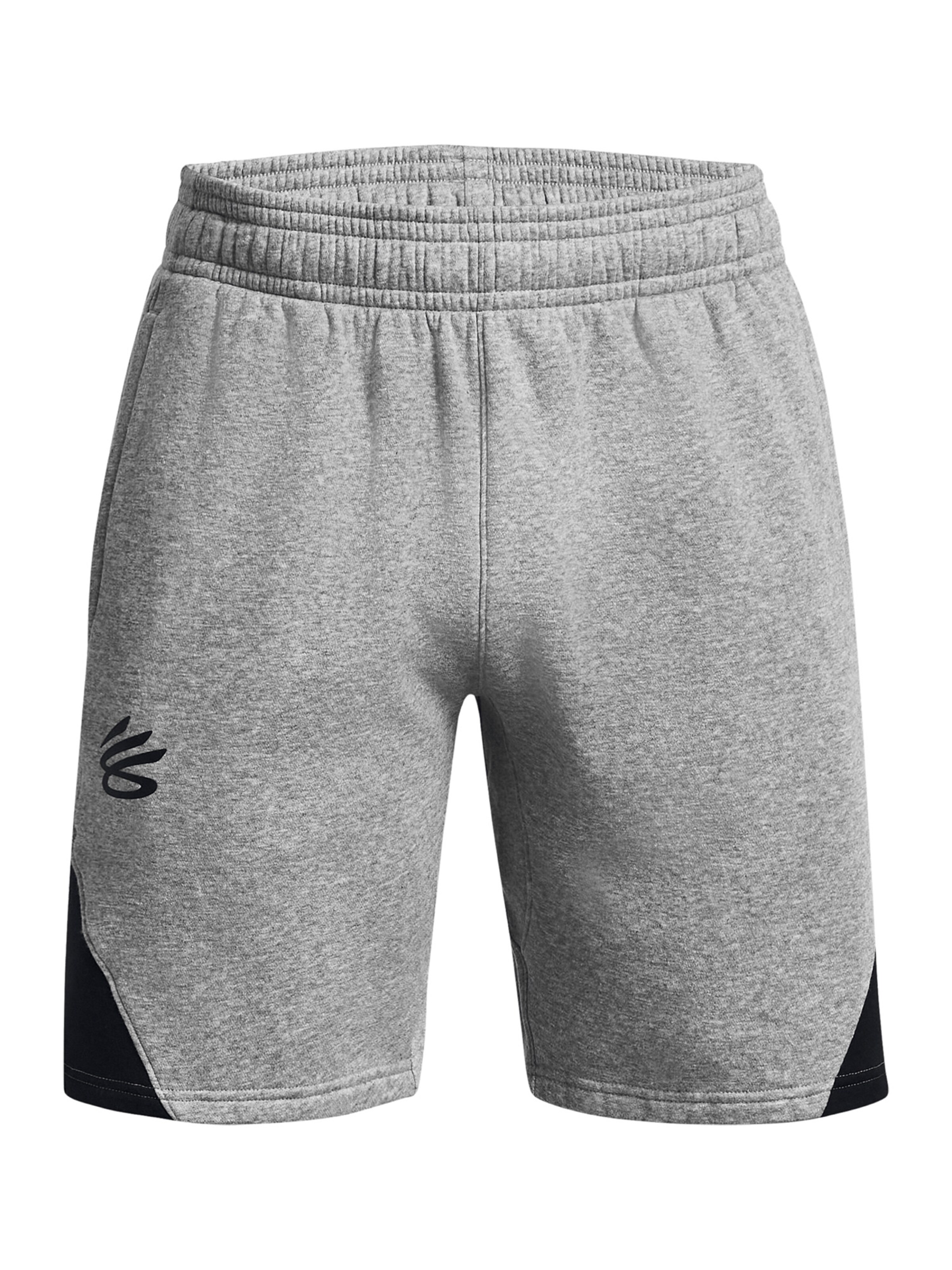 UNDER ARMOUR Regular Sports trousers 'Curry Splash' in Grey: front