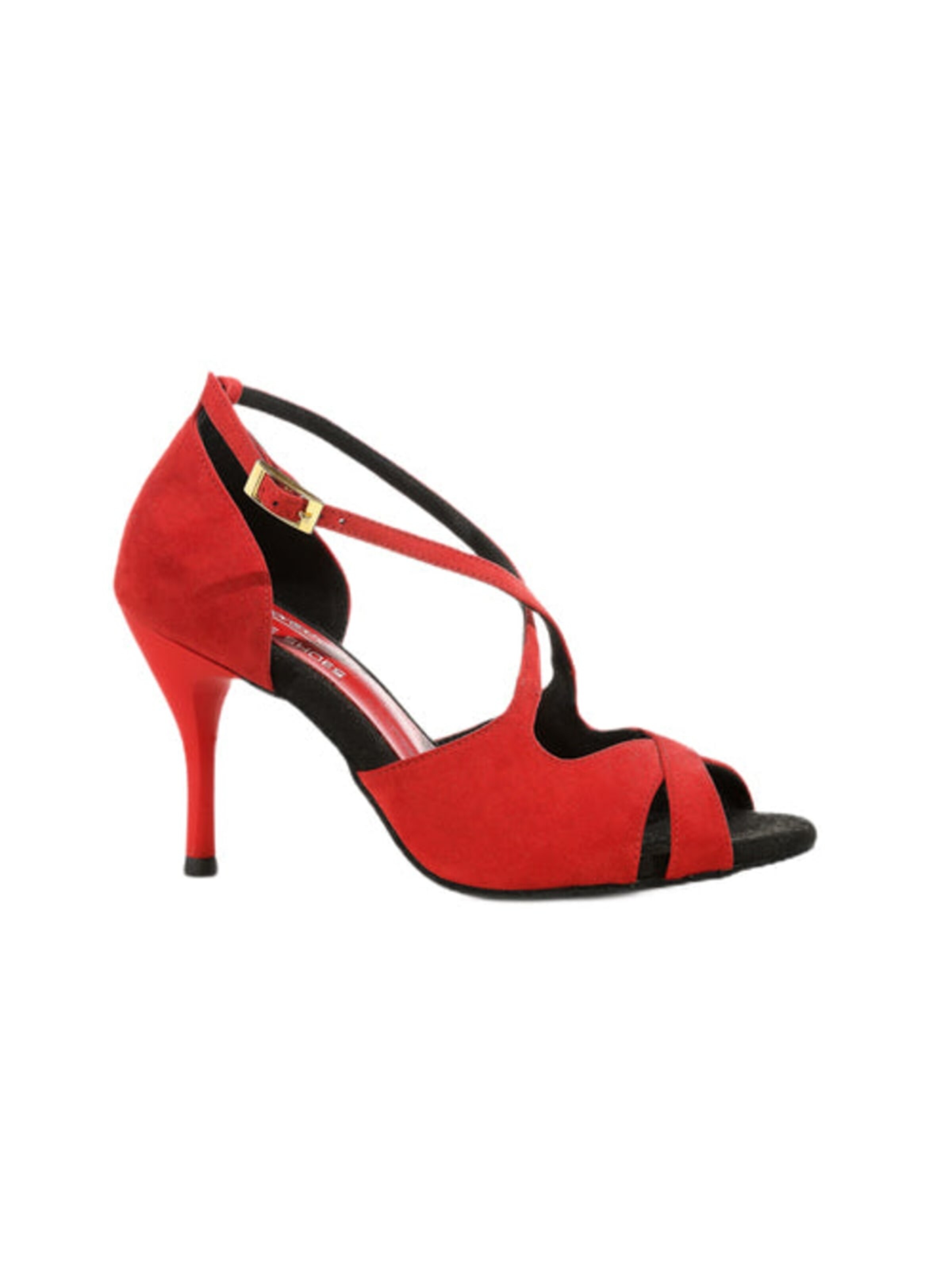Dancing Queens Pumps 'Dancing Queens - Grace Harmony Tanzschuhe Wildleder - Absatz 8.0 cm thin' in Red: front