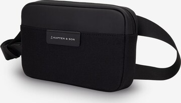 Kapten & Son Belt bag 'Habo All Black' in Black