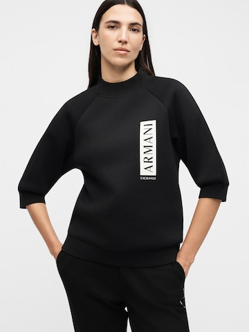 ARMANI EXCHANGE Свитшот в Черный