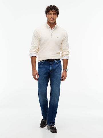 TOMMY HILFIGER Pullover in Beige