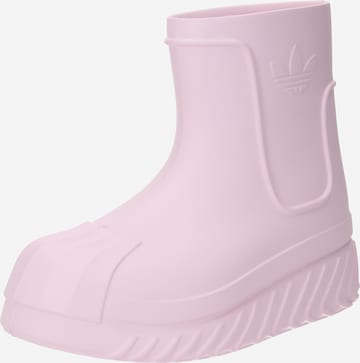 ADIDAS ORIGINALS Rubber Boots 'ADIFOM SUPERSTAR' in Pink: front