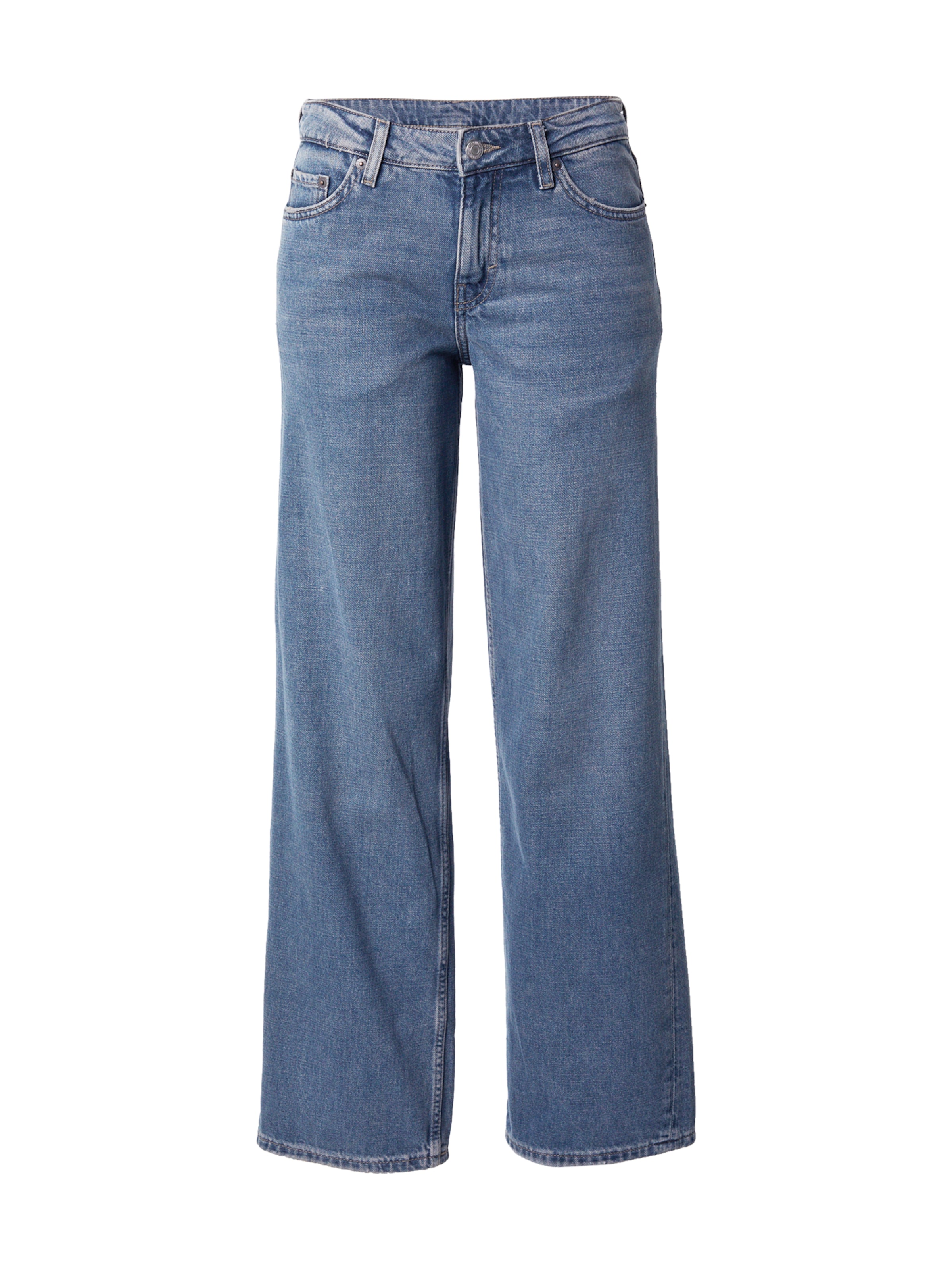 WEEKDAY Loosefit Jeans &#x27;Ampel&#x27; in Blauw: voorkant