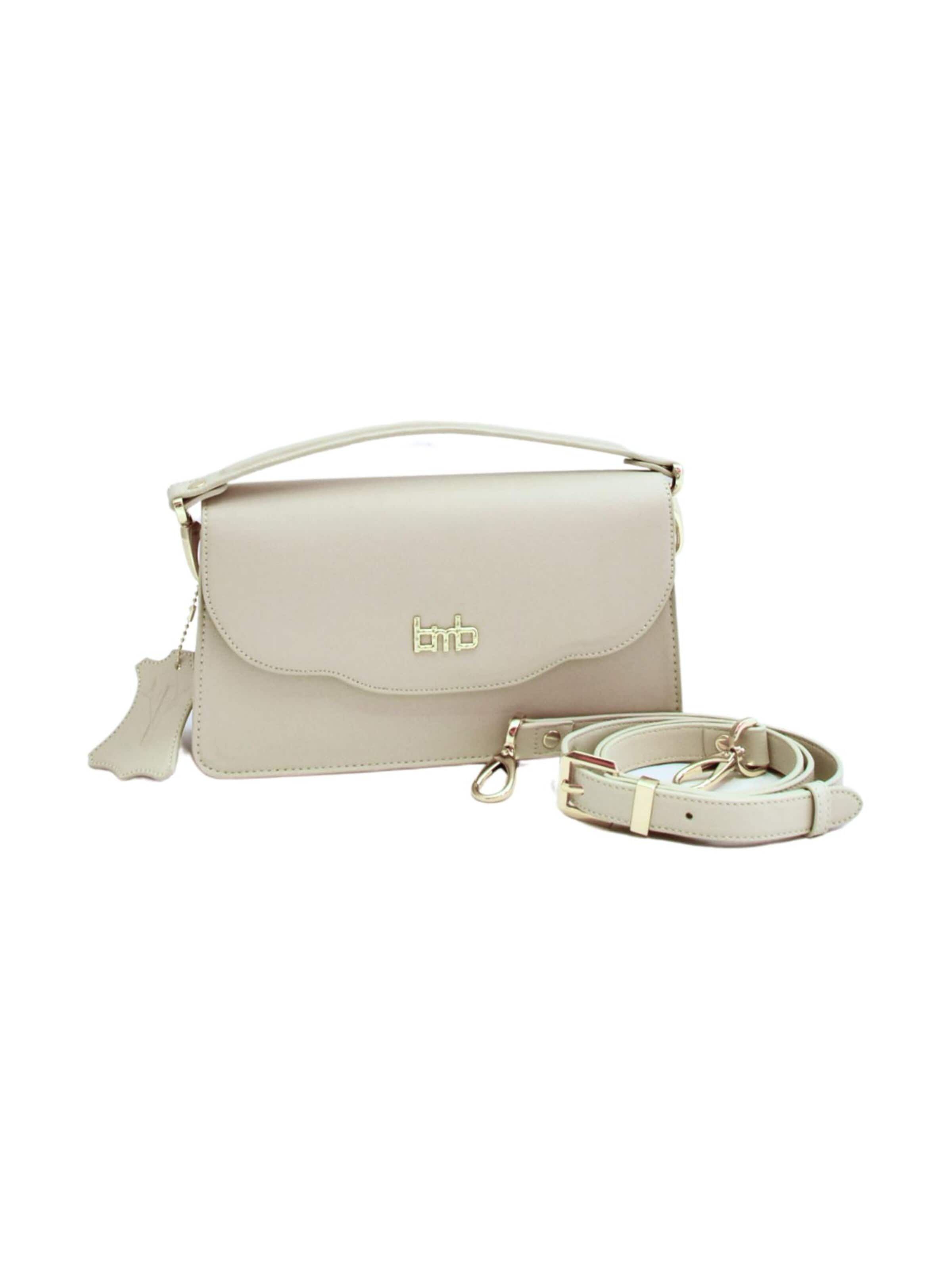 BMB BAGS Handbag 'Rosalind' in White: front