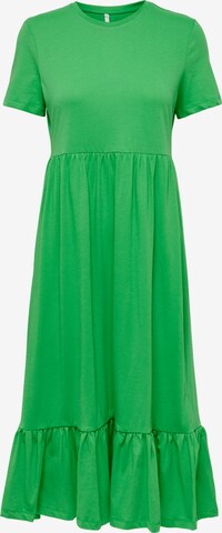 Robe 'May' ONLY en vert : devant