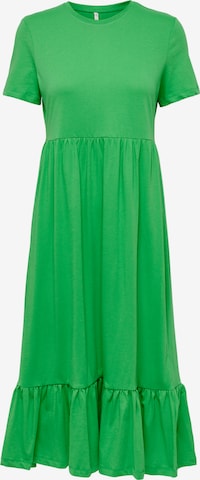 ONLY Šaty 'May' - Zelená: predná strana