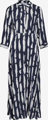 VILA - Vestido camisero 'VIAya Paya' en azul: frente