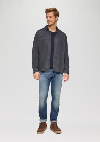 s.Oliver Regular fit Overhemd in Blauw