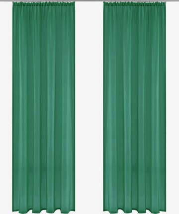 MY HOME Curtains & Drapes in Green: front