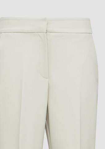 s.Oliver BLACK LABEL Tapered Pleated Pants in Beige
