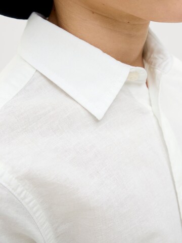 Jack & Jones Junior Regular fit Overhemd in Wit