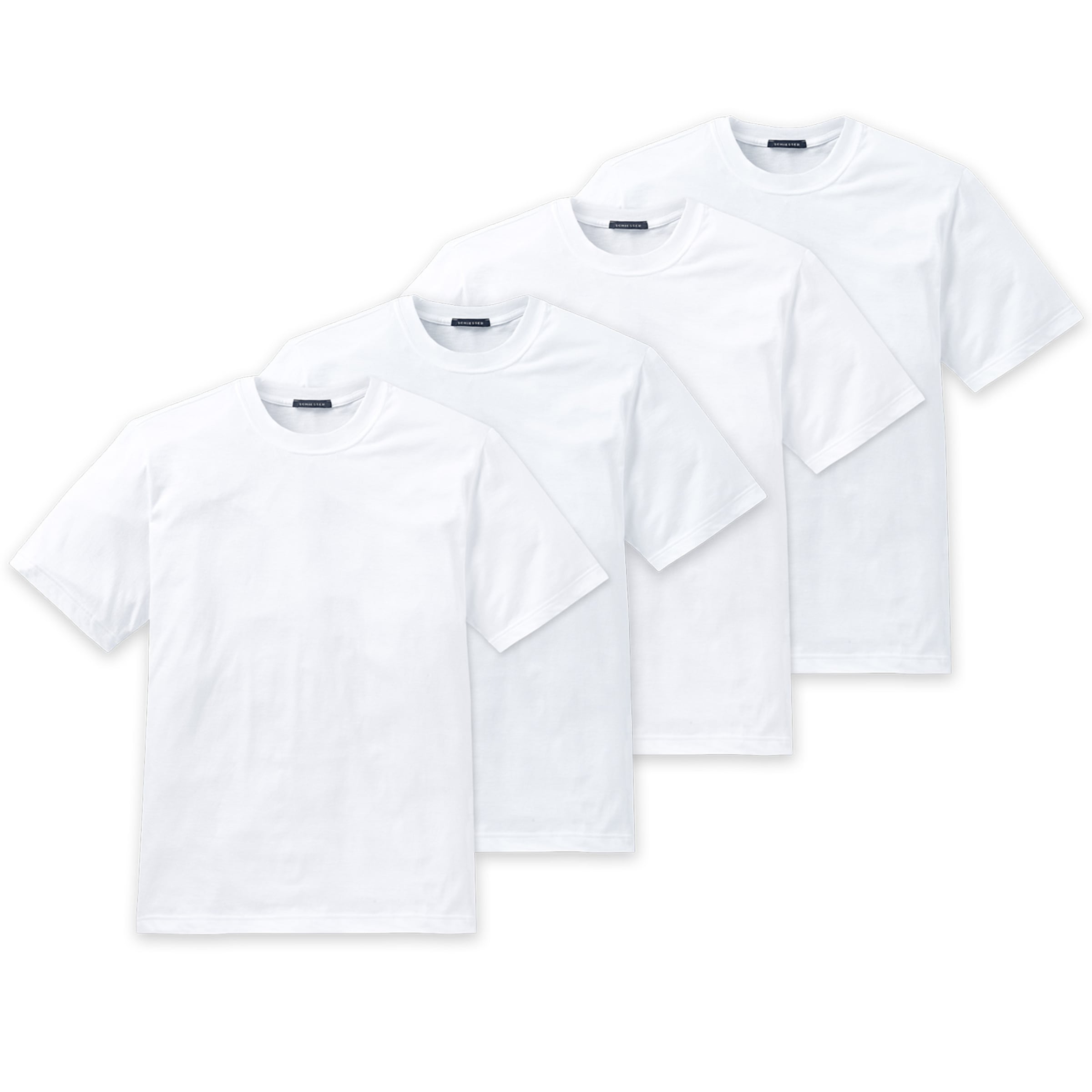 SCHIESSER T-Shirt en blanc, Vue avec produit