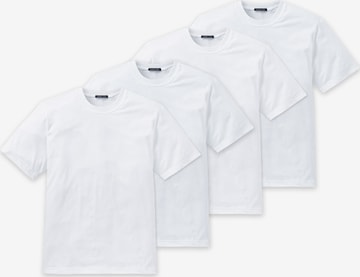 T-Shirt SCHIESSER en blanc : devant