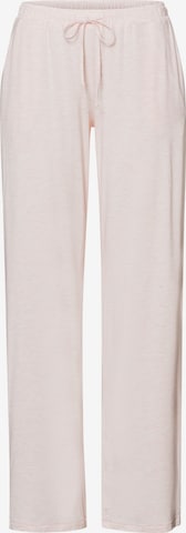 Pantalon de pyjama ' Natural Elegance ' Hanro en rose : devant