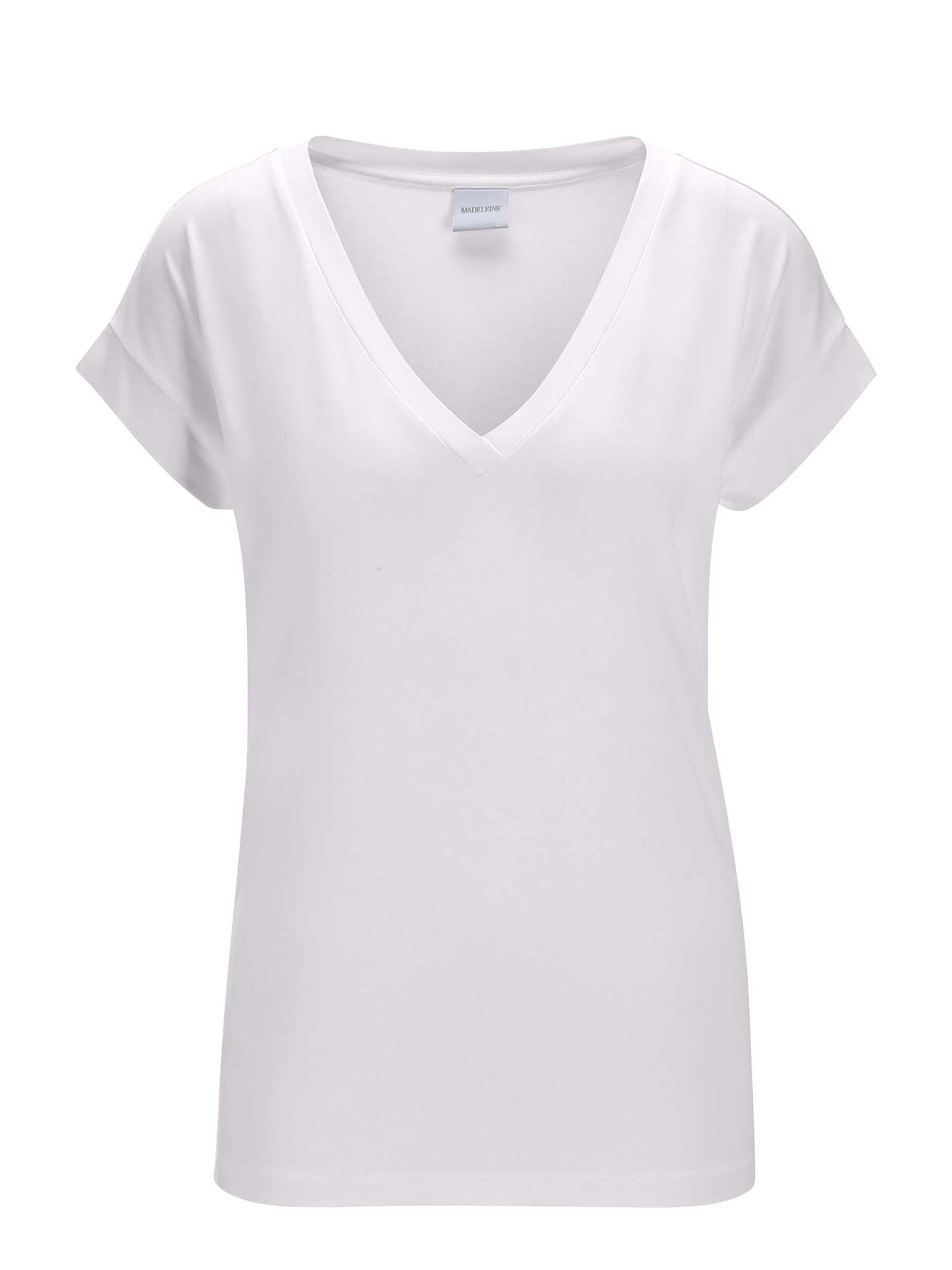 MADELEINE Shirt in Wit: voorkant