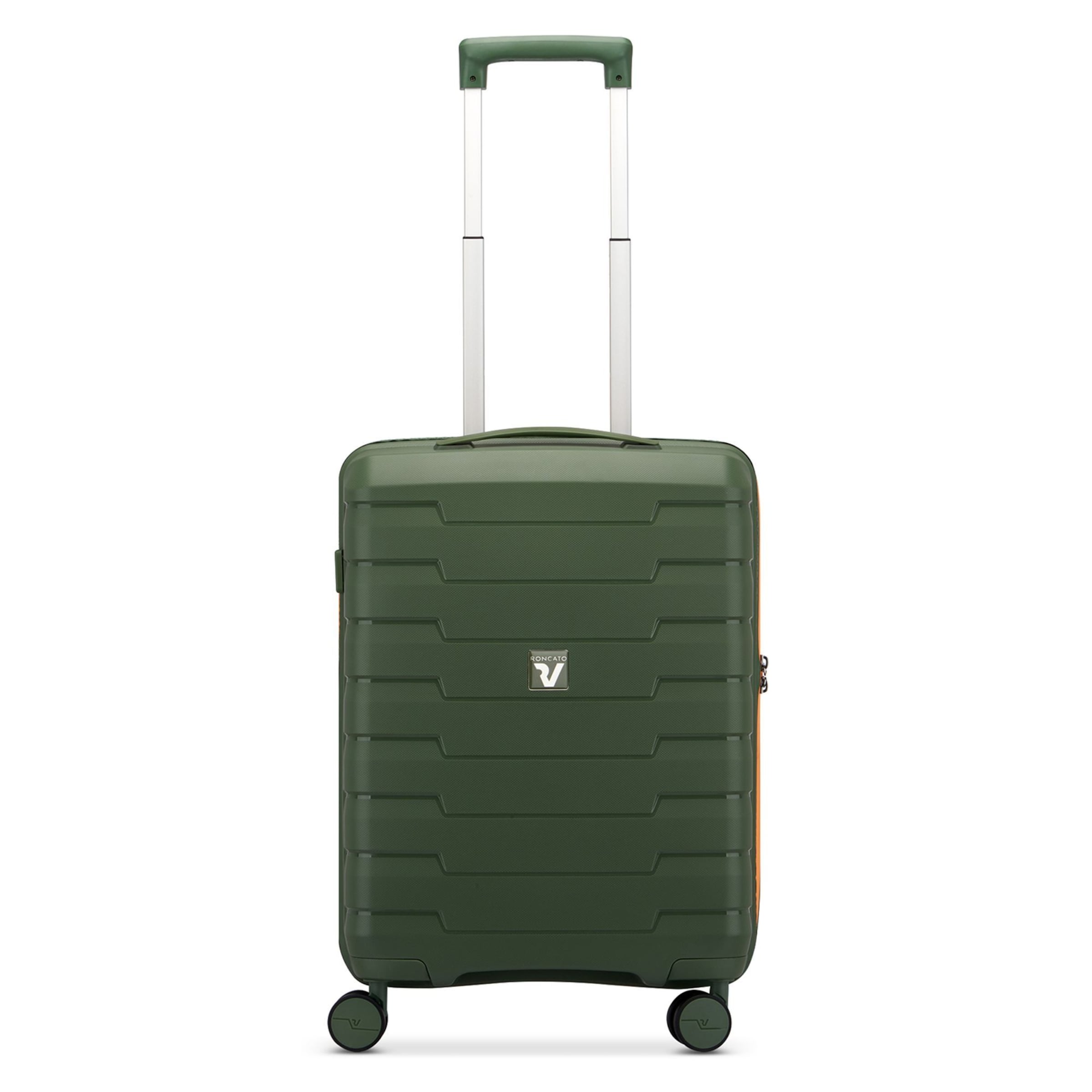 Roncato Trolley 'Skyline 2.0' in Grün: Vorderseite