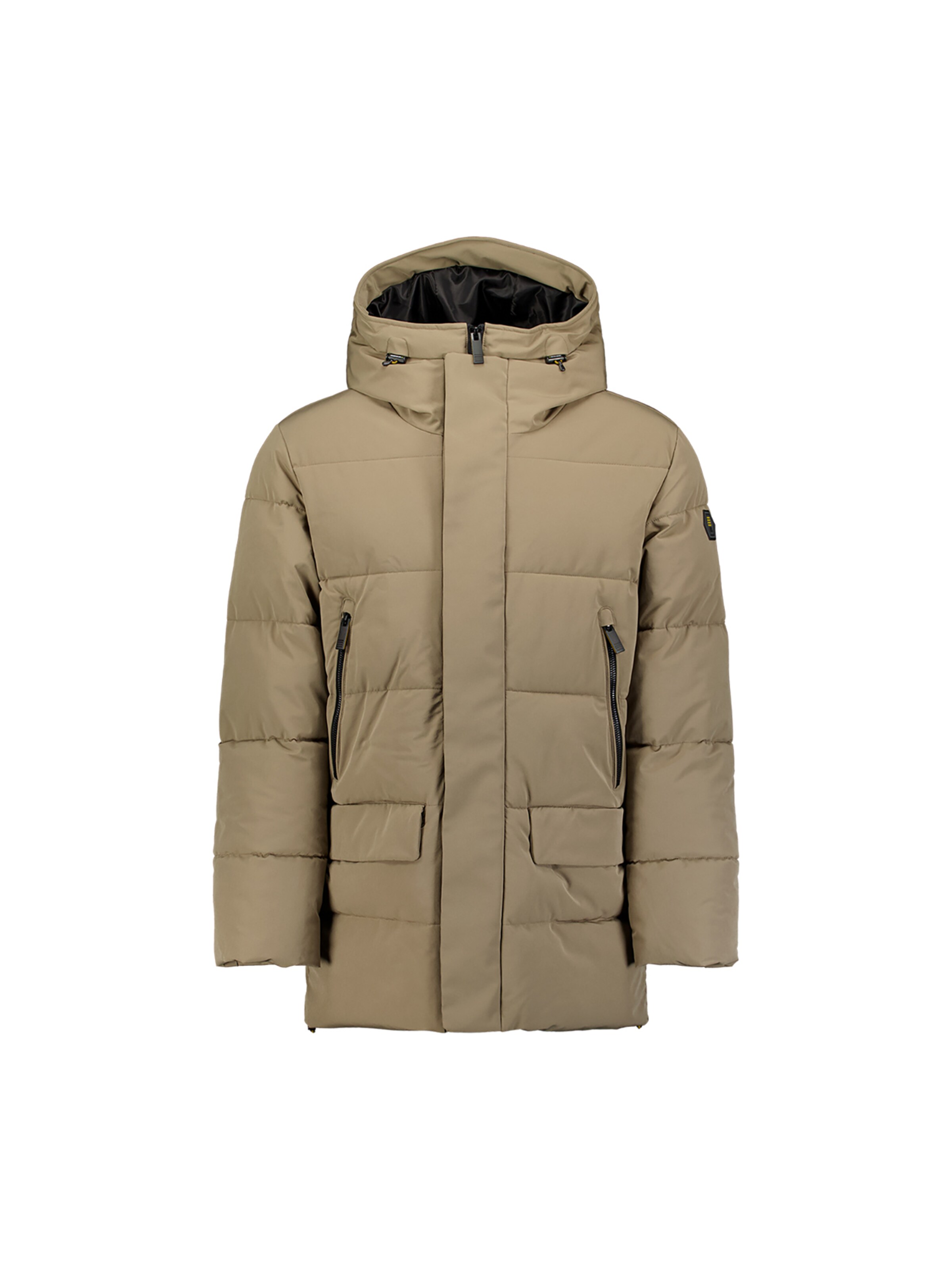Veste d’hiver No Excess en marron : devant