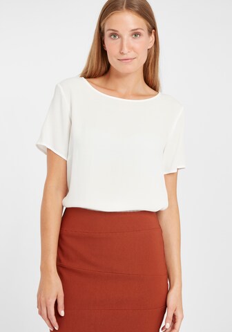 b.young Blouse 'Farhan' in White: front