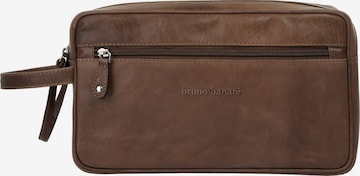 Trousses de toilette Bruno Banani en marron : devant
