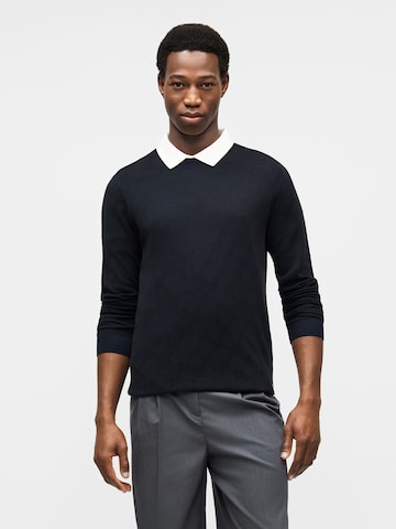 JOOP! Sweter 'Ravorono' w kolorze niebieski: przód