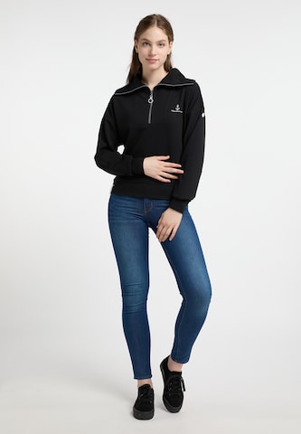 DreiMaster Maritim - Sudadera 'Bridgeport' en negro