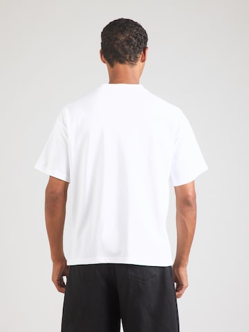 T-Shirt 'Great' WEEKDAY en blanc