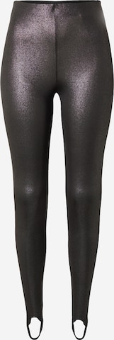 VILA Skinny Leggings 'SYLVIE' - ezüst: elől