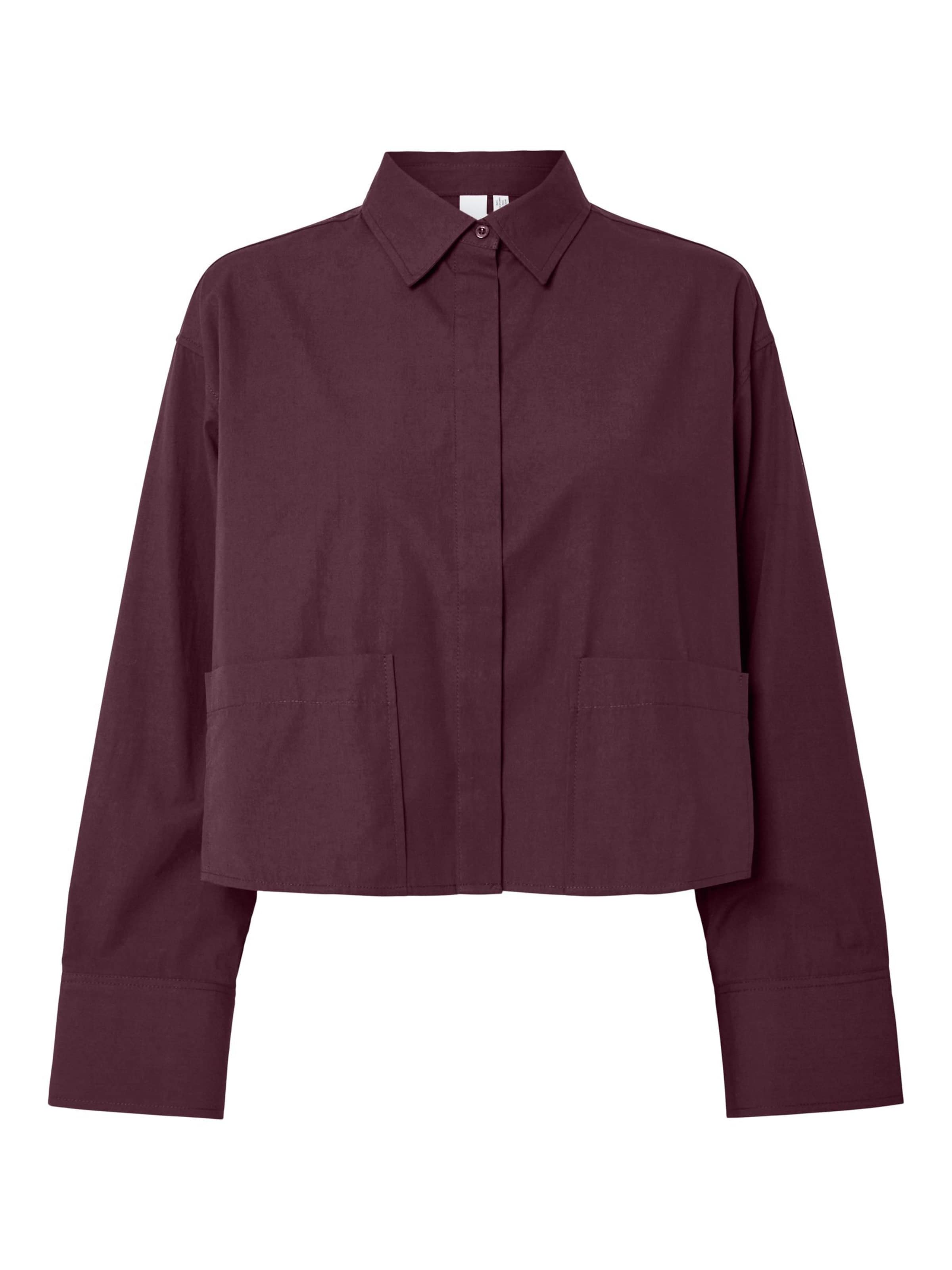 YAS Bluse 'YASLee' in Rot: Vorderseite