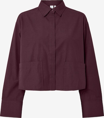 YAS Bluse 'YASLee' in Rot: Vorderseite