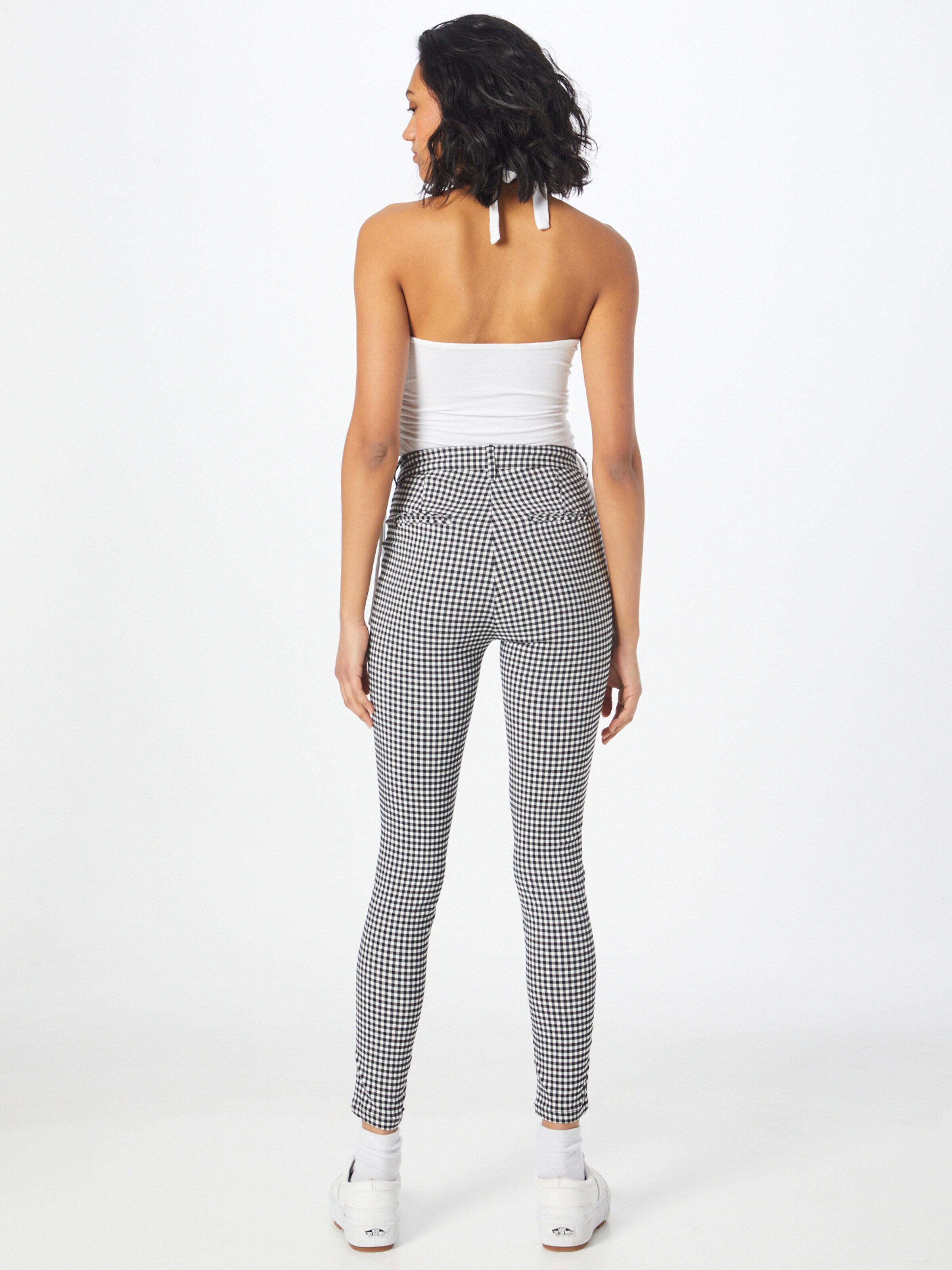Tally Weijl Pantaloni in Nero, Bianco | ABOUT YOU
