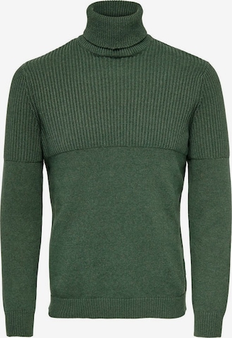 Pull-over Only & Sons en vert : devant