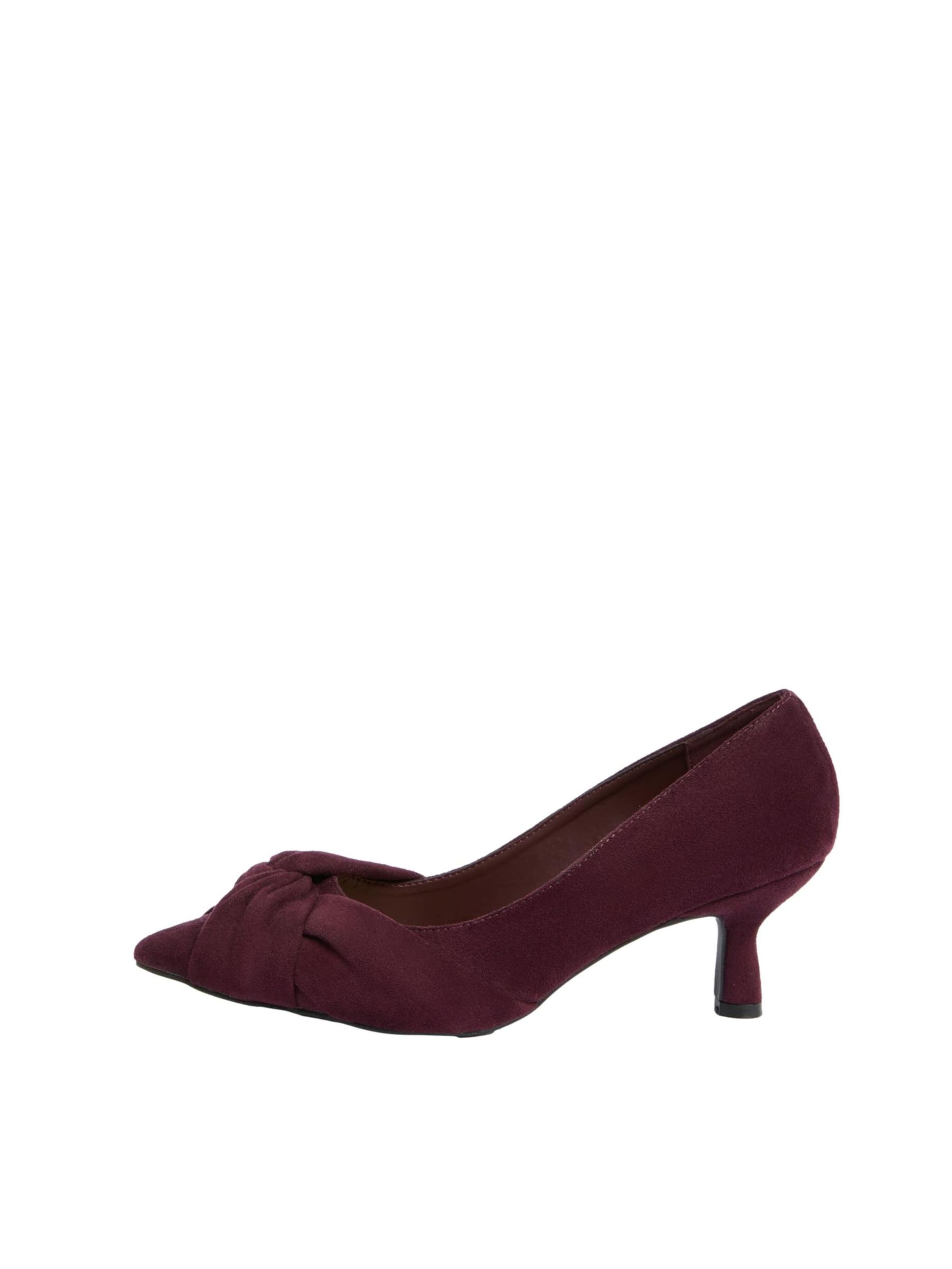 Vakariniai bateliai iš Friends Like These, spalva – vyno raudona spalva, Prekių apžvalga