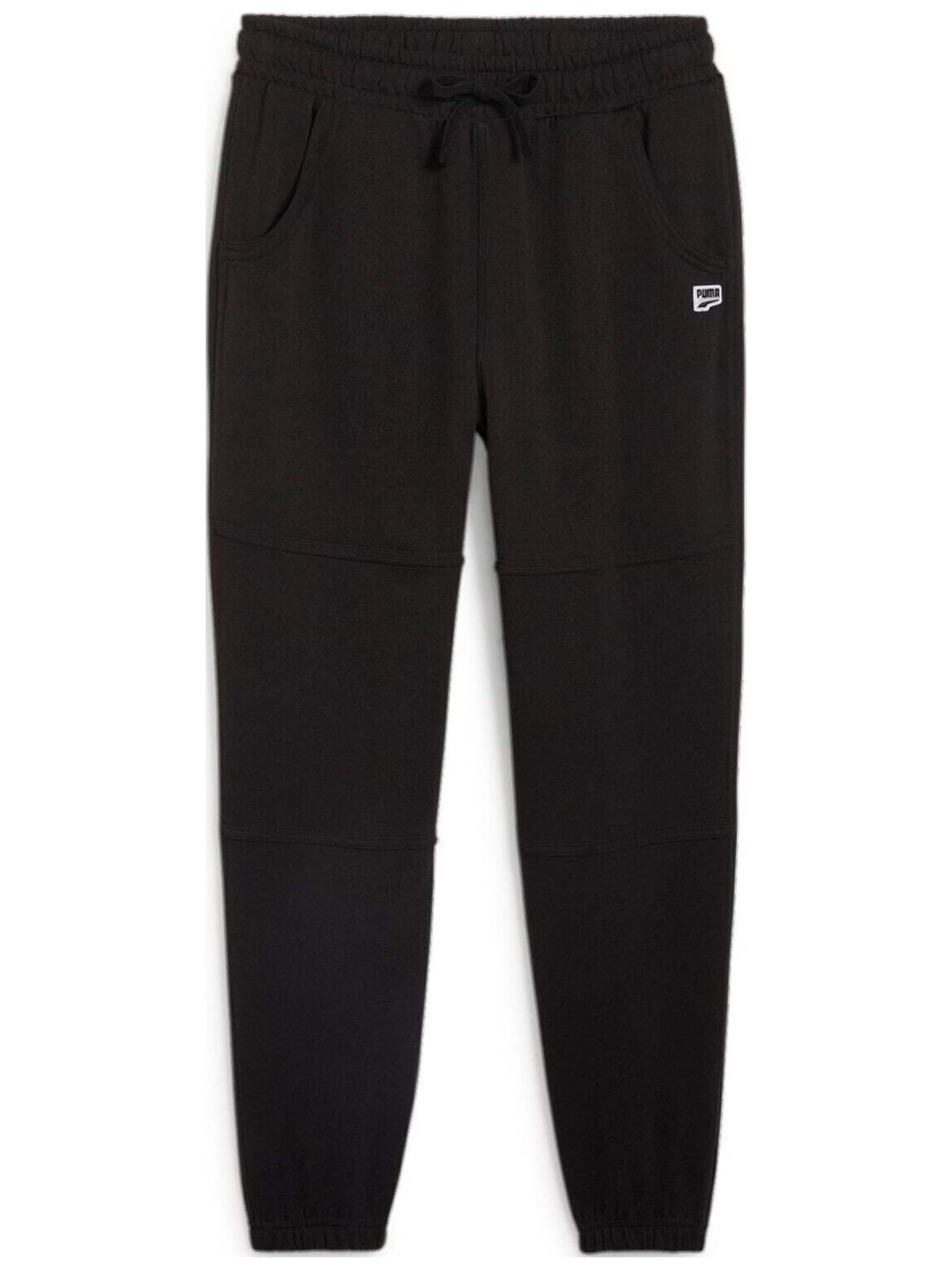 PUMA - regular Pantalón deportivo 'Downtown' en negro: frente