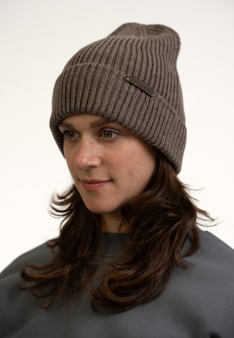 Expatrié Beanie 'Luna' in Brown