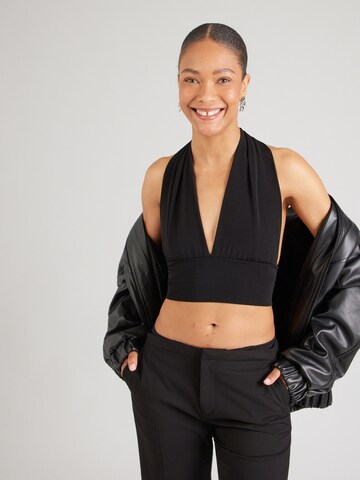 ABOUT YOU Toppi 'Ayana' värissä musta: etupuoli