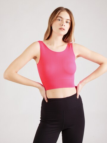 ONLY PLAY - Top desportivo 'JAIA' em rosa: frente