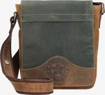 Borsa a tracolla 'Hunter ' di Billy the kid in verde: frontale