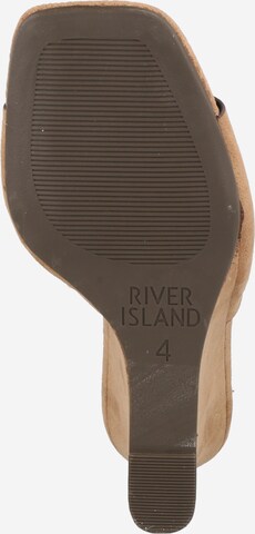 Mule River Island en beige