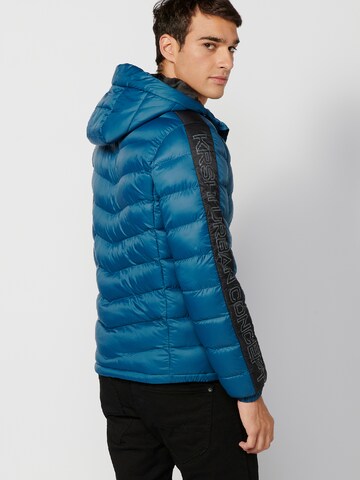 KOROSHI Winter jacket in Blue