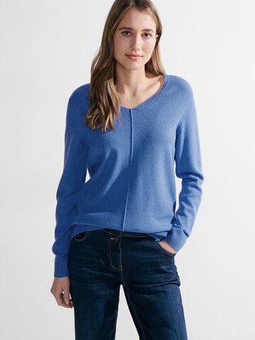 Pull-over CECIL en bleu : devant