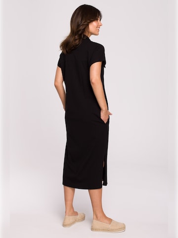 BeWear - Vestido camisero en negro